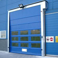 High Performance Aluminum High Speed ​​PVC Stacking Door