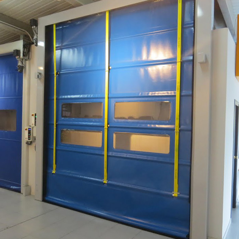 Waterproof Industrial High Speed ​​PVC Stacking Door Clearroom